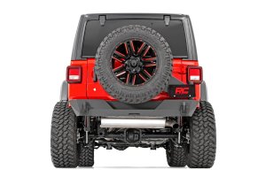 Jeep Wrangler Unlimited Rear Bumper - Rough Country - Trail with Tire Carrier - '18-'25